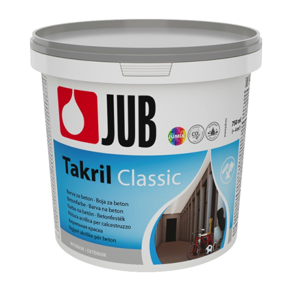 BARVA ZA BETON JUB TAKRIL 0 75 L t. 2 siva